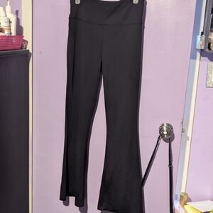 ZYIA Active Black Flare Pants